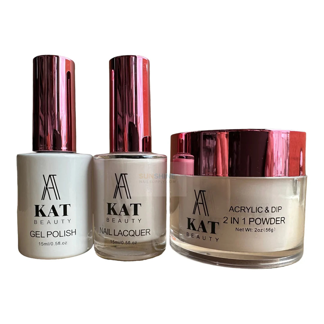 #001 - Esmalte en gel 3 en 1 de KAT UV/LED