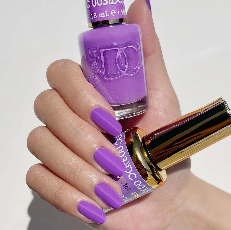 #003 - DND DC Gel UV/LED Soak Off - Azul Violeta