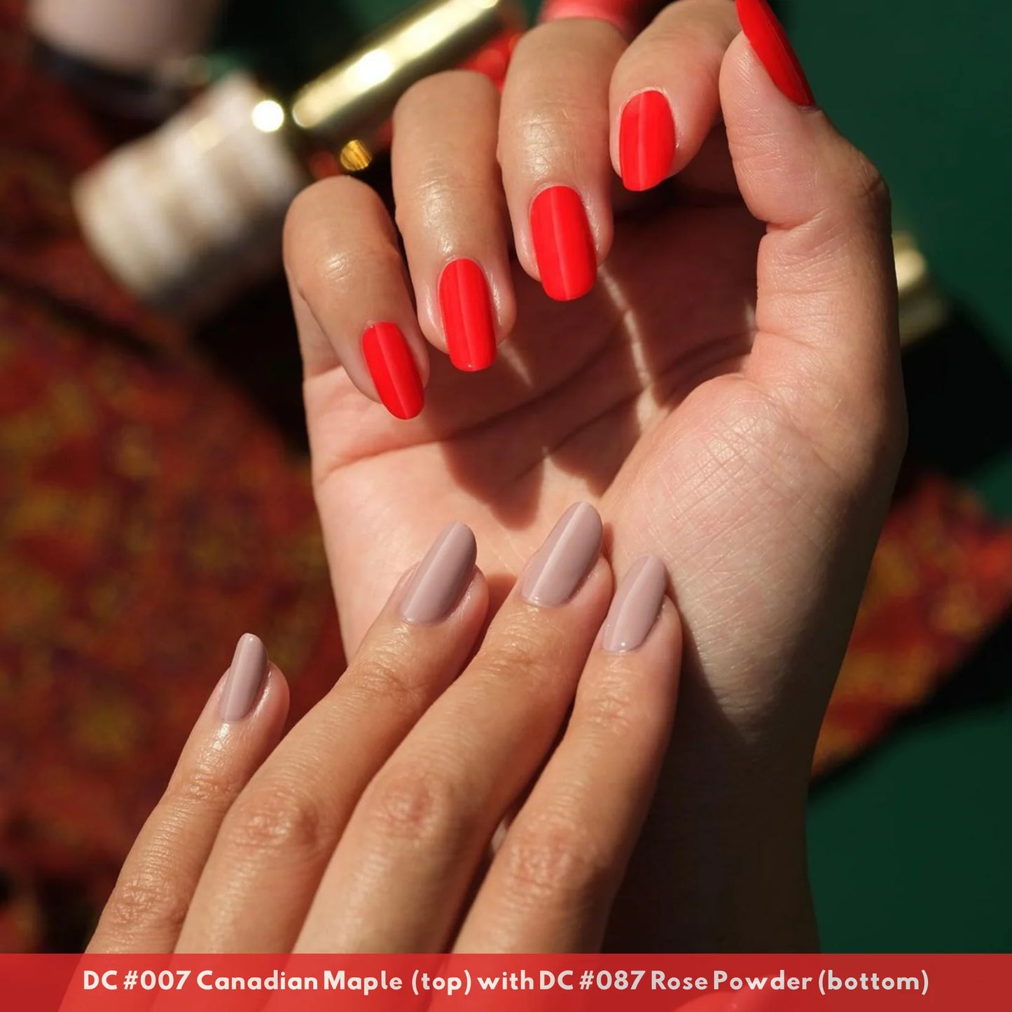 #007 - DND DC Gel UV/LED Soak Off - Canadian Maple