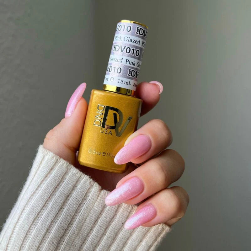 #010 - DND Diva Gel UV/LED Soak Off - Pink Glazzed