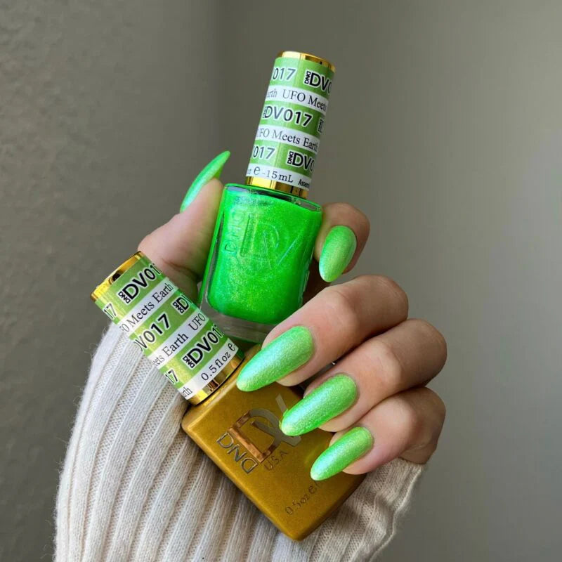 #017 - Esmalte DND Diva Gel UV/LED Soak Off - UFO Meets Earth