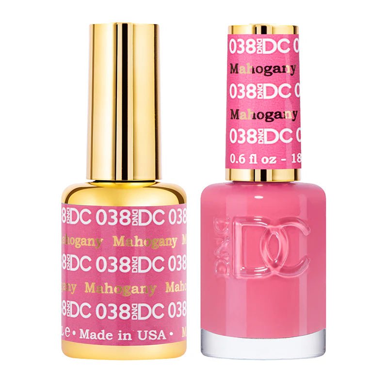 #038 - DND DC Gel UV/LED Soak Off - Caoba