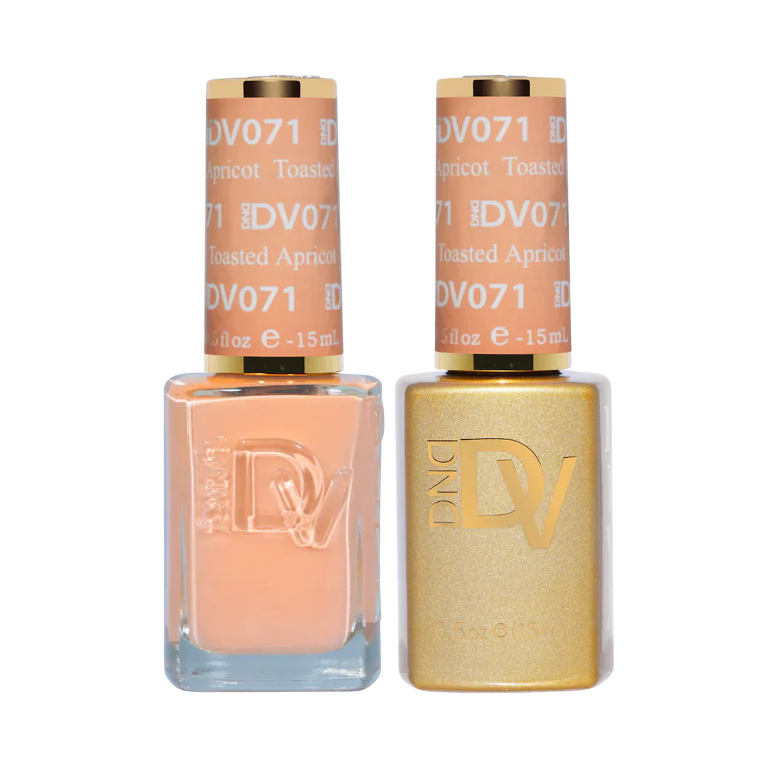 #071 - DND Diva Gel UV/LED Soak Off - Toasted Apricot