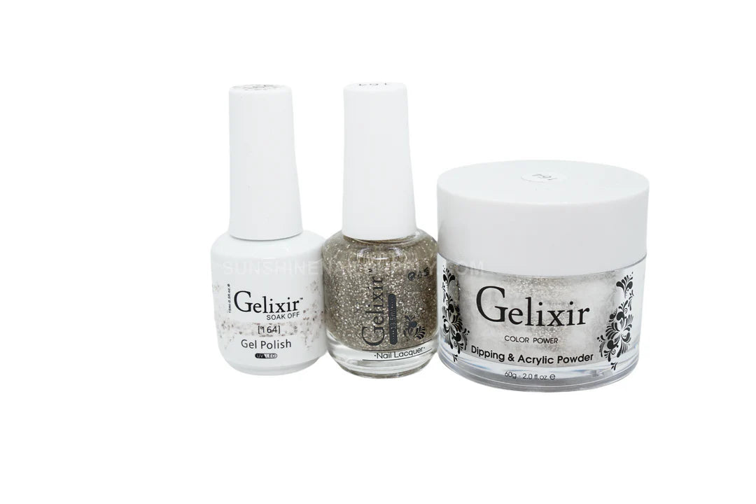 #164 - Gelixir UV/LED Soak Off - 3 en 1