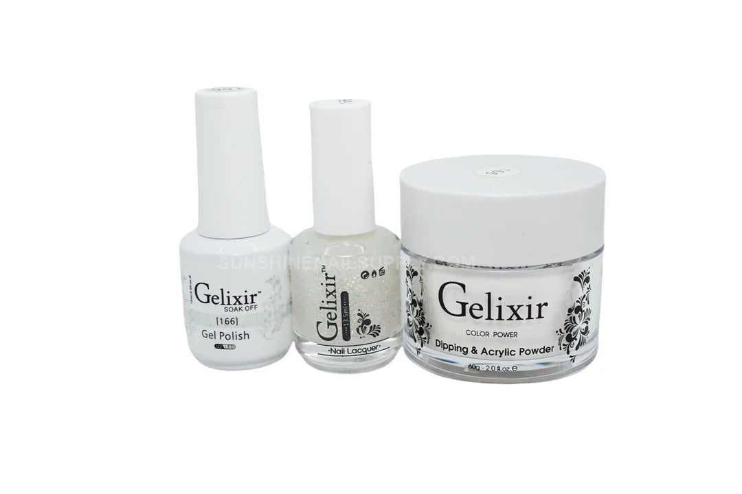 #166 - Gel y esmalte de uñas a juego Gelixir UV/LED Soak Off