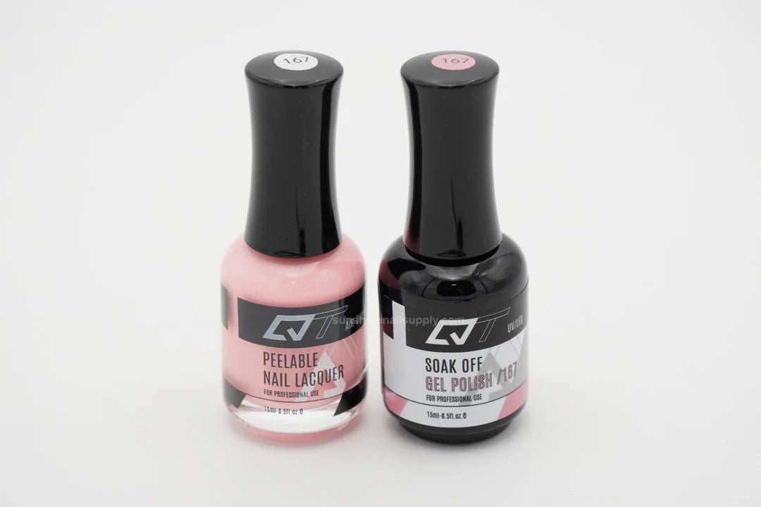 #167 QT- Esmalte en gel UV/LED de secado rápido