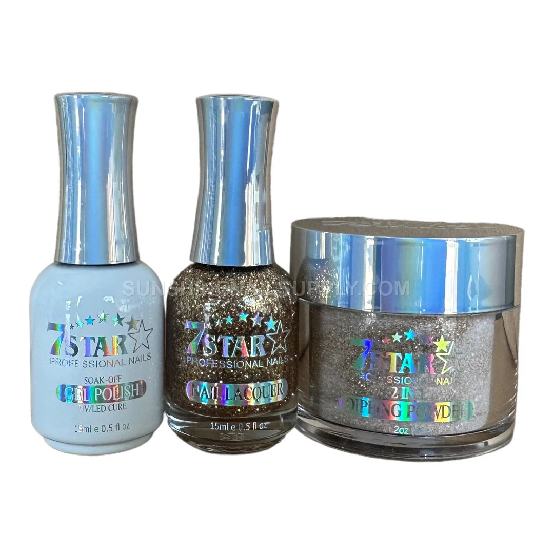 #195 - 7 Star UV/LED Soak Off Gel Polish 3 in 1