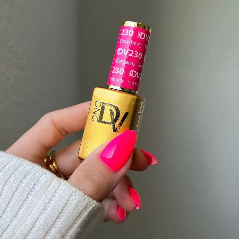 #230 - DND Diva Gel UV/LED Soak Off - Strawberry Martini
