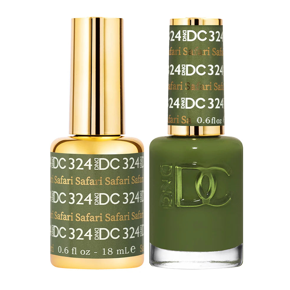 #324 - DND DC Gel UV/LED Soak Off- Safari