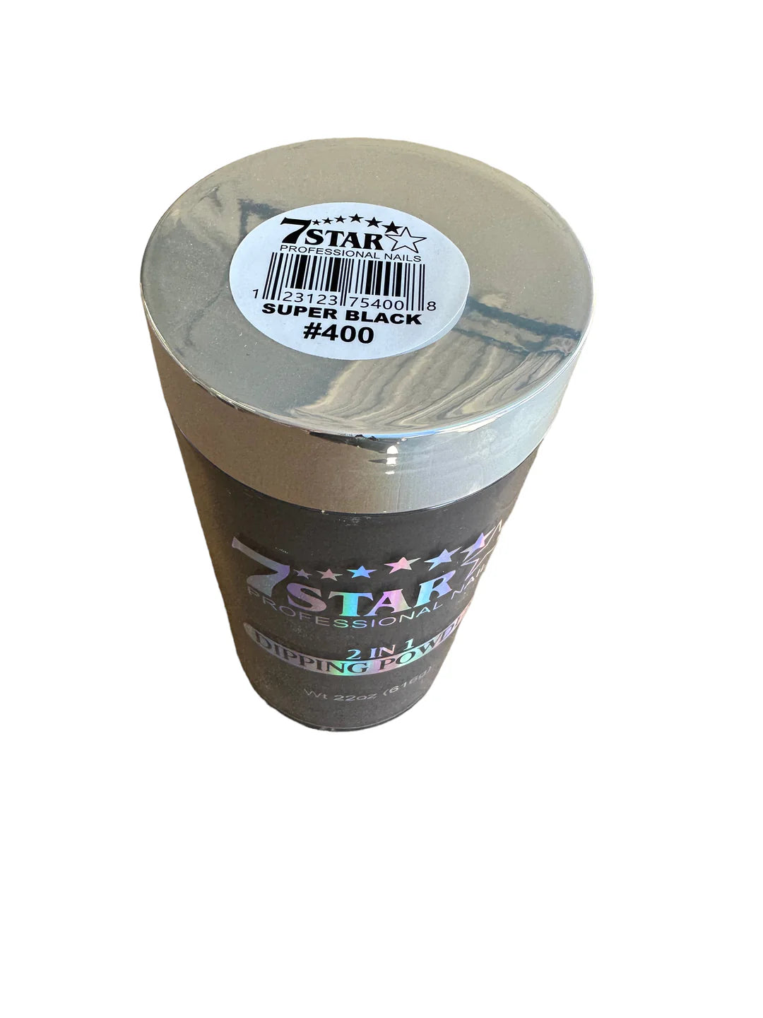 #400 - 7 Star Dipping Powder 22oz - Super Black