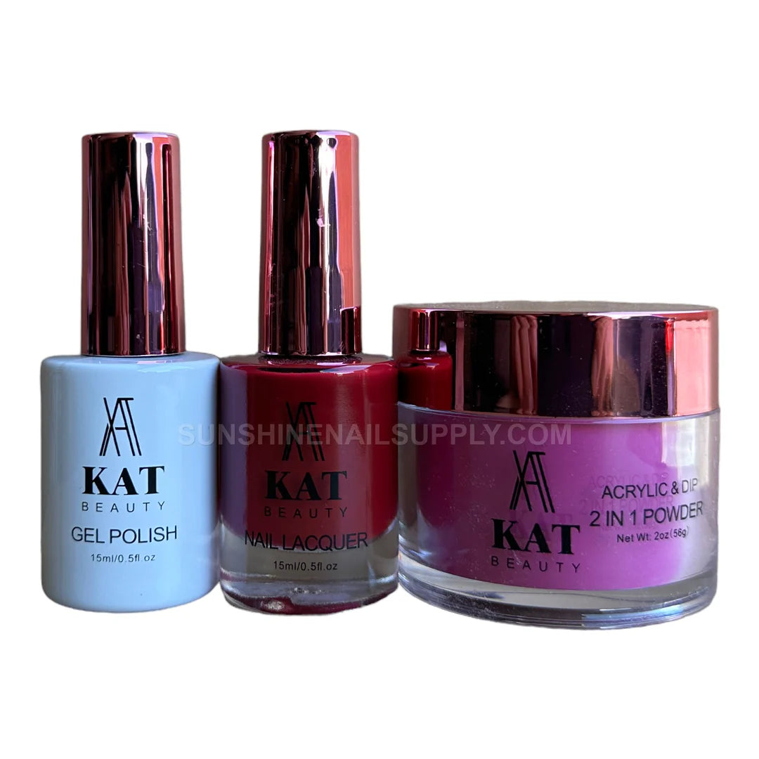 #412 - Esmalte en gel UV/LED Soak Off 3 en 1 de KAT