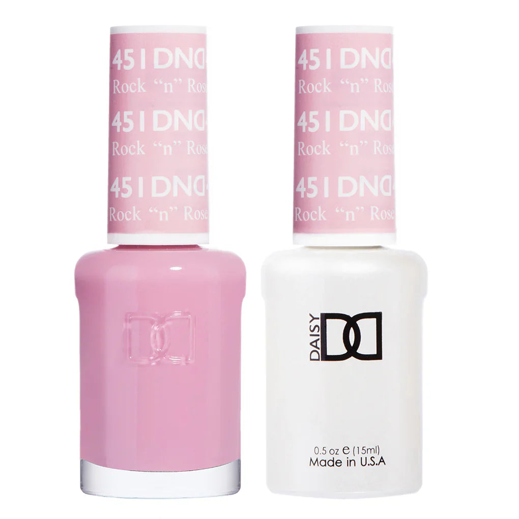 #451 - DND Daisy Gel UV/LED Soak Off - Rock "N" Rose