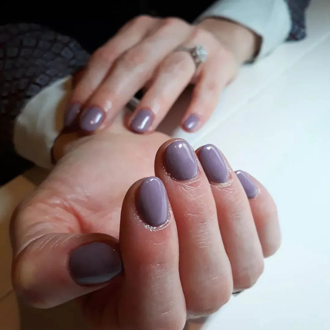 #489 - Esmalte en gel DND UV/LED Soak Off - Morado antiguo
