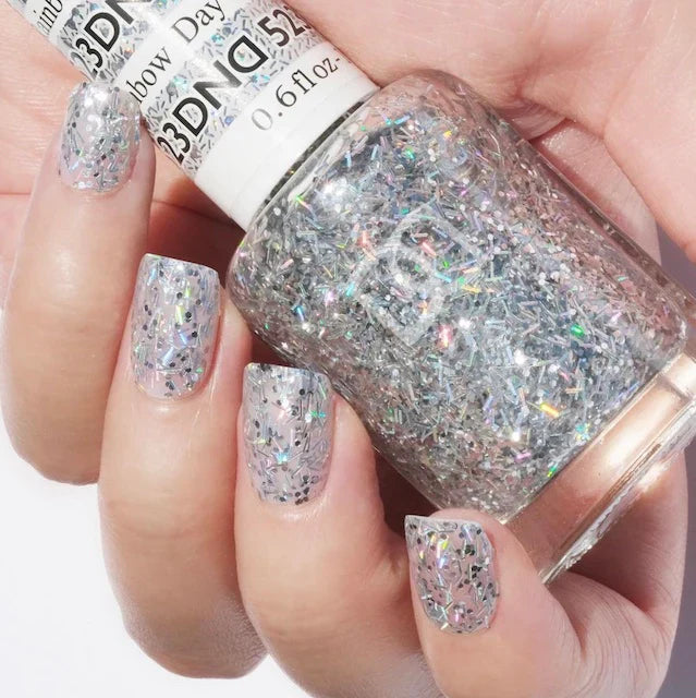 #523 - Esmalte en gel DND UV/LED Soak Off - Día del Arcoíris