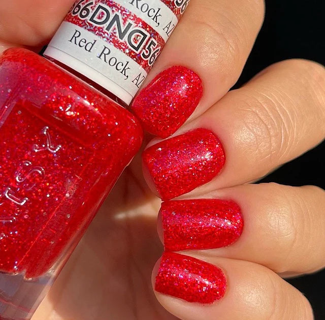 #566 - Esmalte en gel DND UV/LED Soak Off - Red Rock