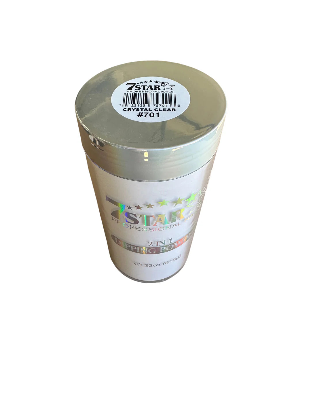 #701 - 7 Star Dipping Powder 22oz - Crystal Clear