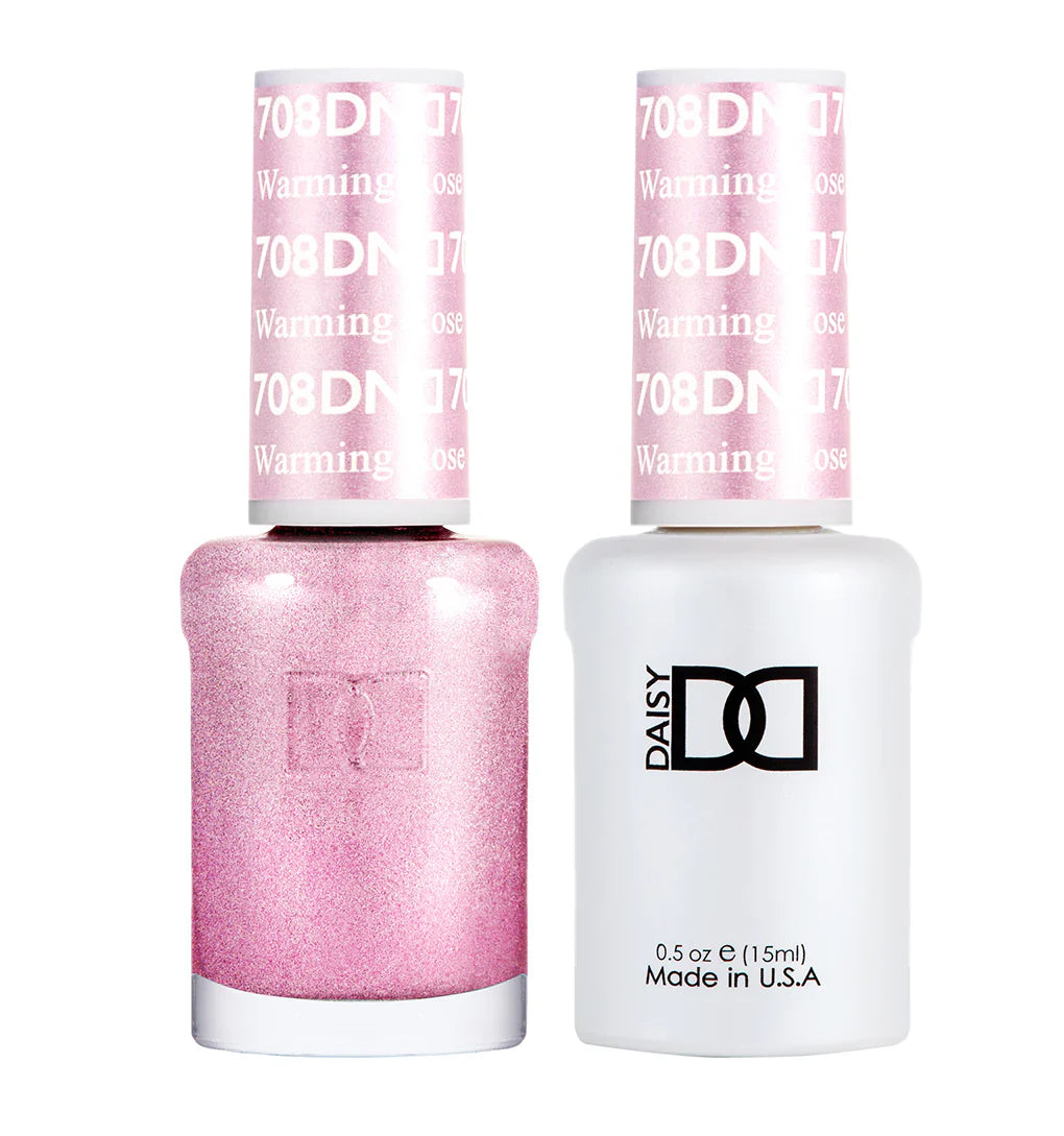 #708 - Esmalte en gel DND UV/LED Soak Off - Rosa cálido