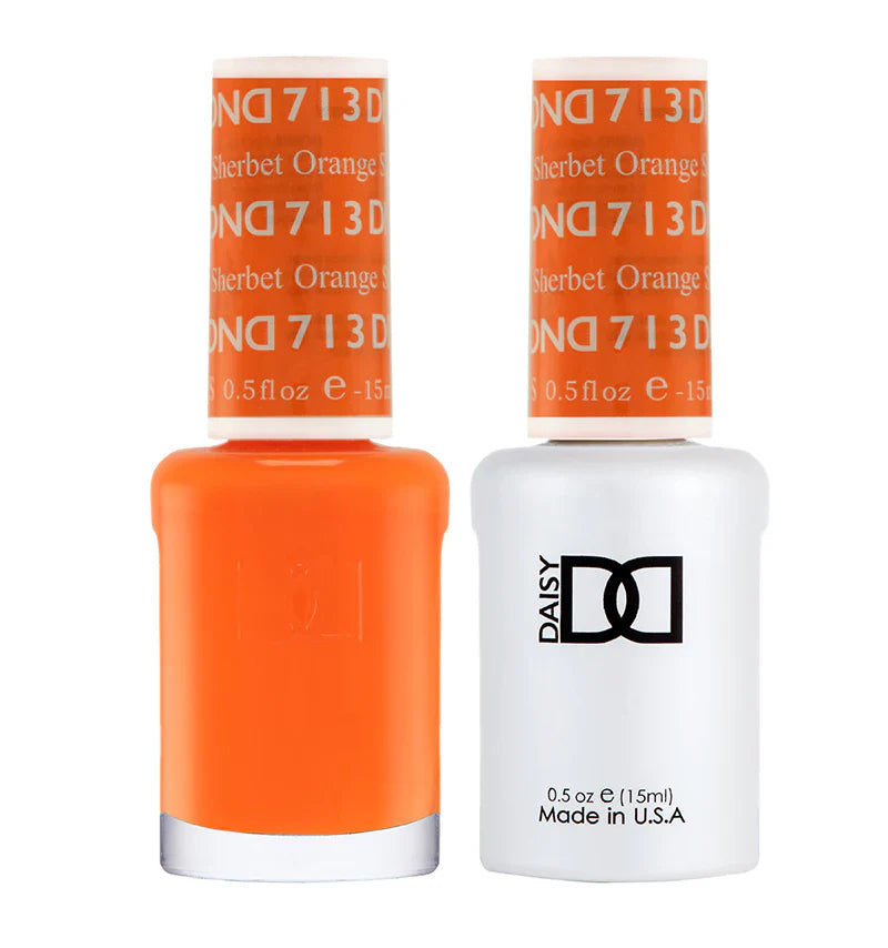 #713 - Esmalte en gel DND UV/LED Soak Off - Sorbete de naranja