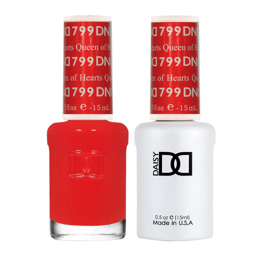 #799 - DND Daisy Gel UV/LED Soak Off - Queen of Hearts
