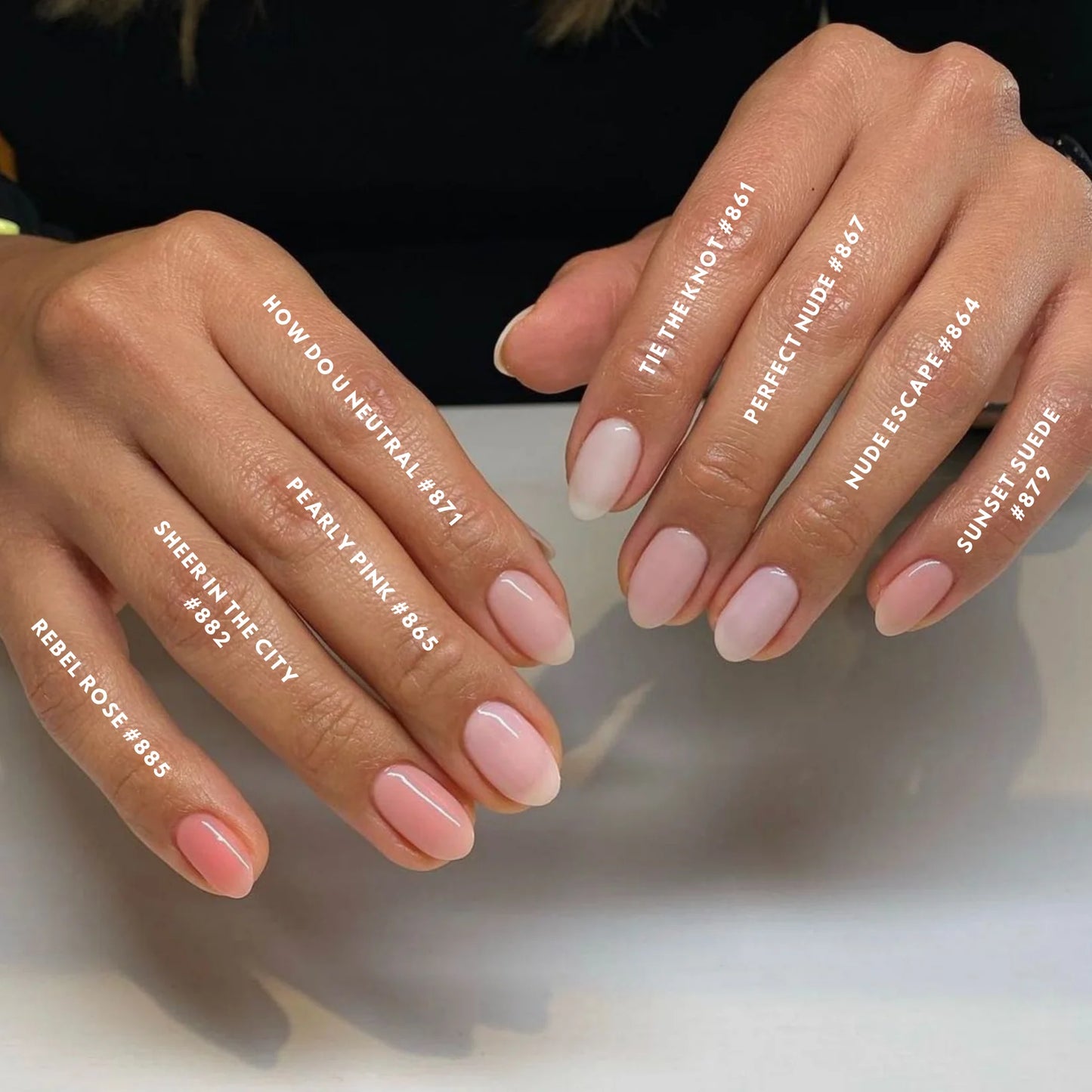 #867 - DND Daisy Gel UV/LED Soak Off - Perfect Nude