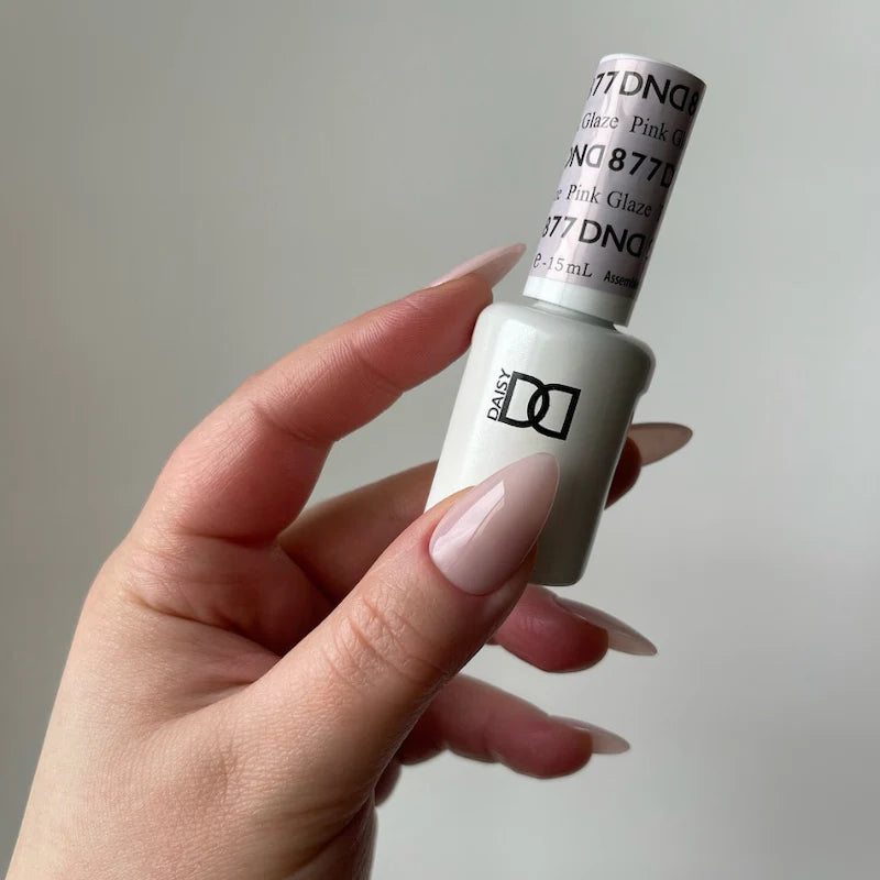 #877 - DND Daisy Gel UV/LED Soak Off - Pink Glaze