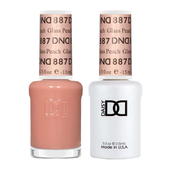 #887 - Esmalte en gel DND UV/LED Soak Off - Durazno de vidrio