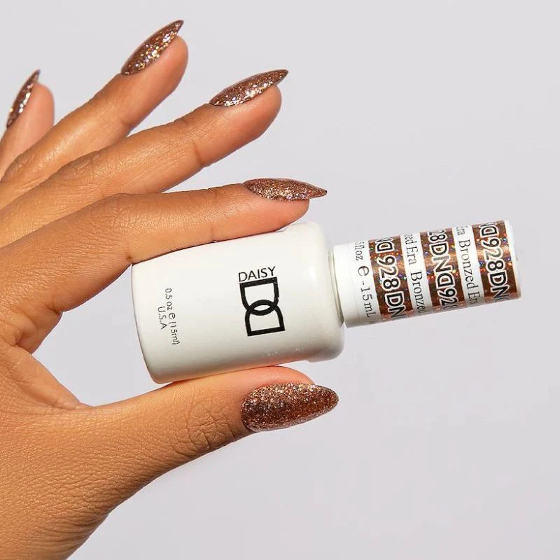 #928 -DND Daisy Gel UV/LED Soak Off - Bronzed Era