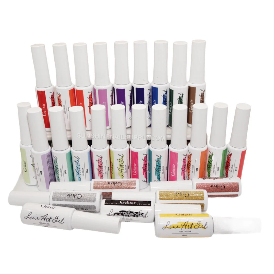 Gelixir Line Art Gel Complete 28 Colors