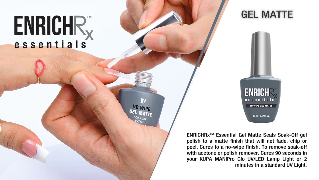 KUPA Enrich Gel Top Coat Matte