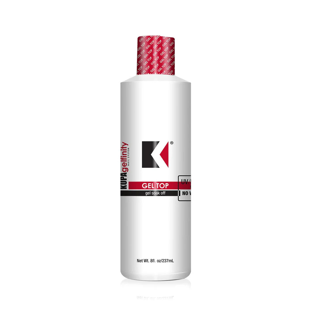 KUPA GelFinity Top Coat sin Necesidad de Limpieza, 8 oz