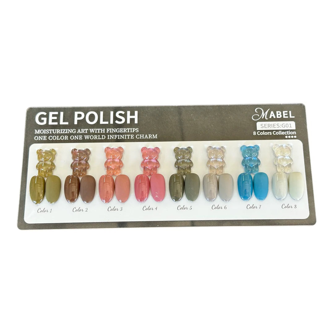 Mabel 8 Gel Colors - G1