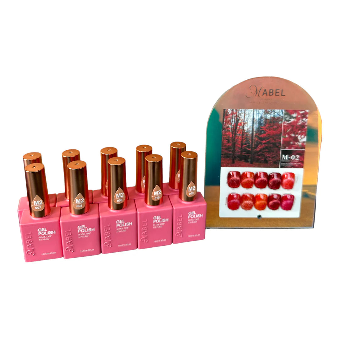 Mabel Cat Eye Fall Collection Gel 10 Colors - M02