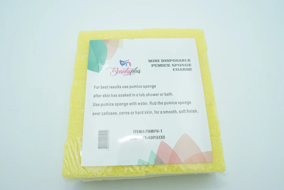 Pumice Sponge - Yellow