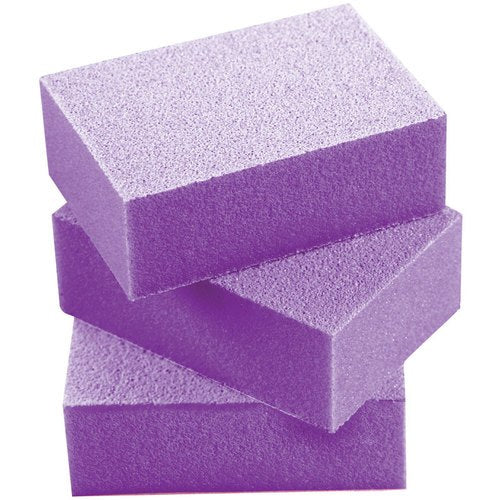 Mini Buffer morado y blanco