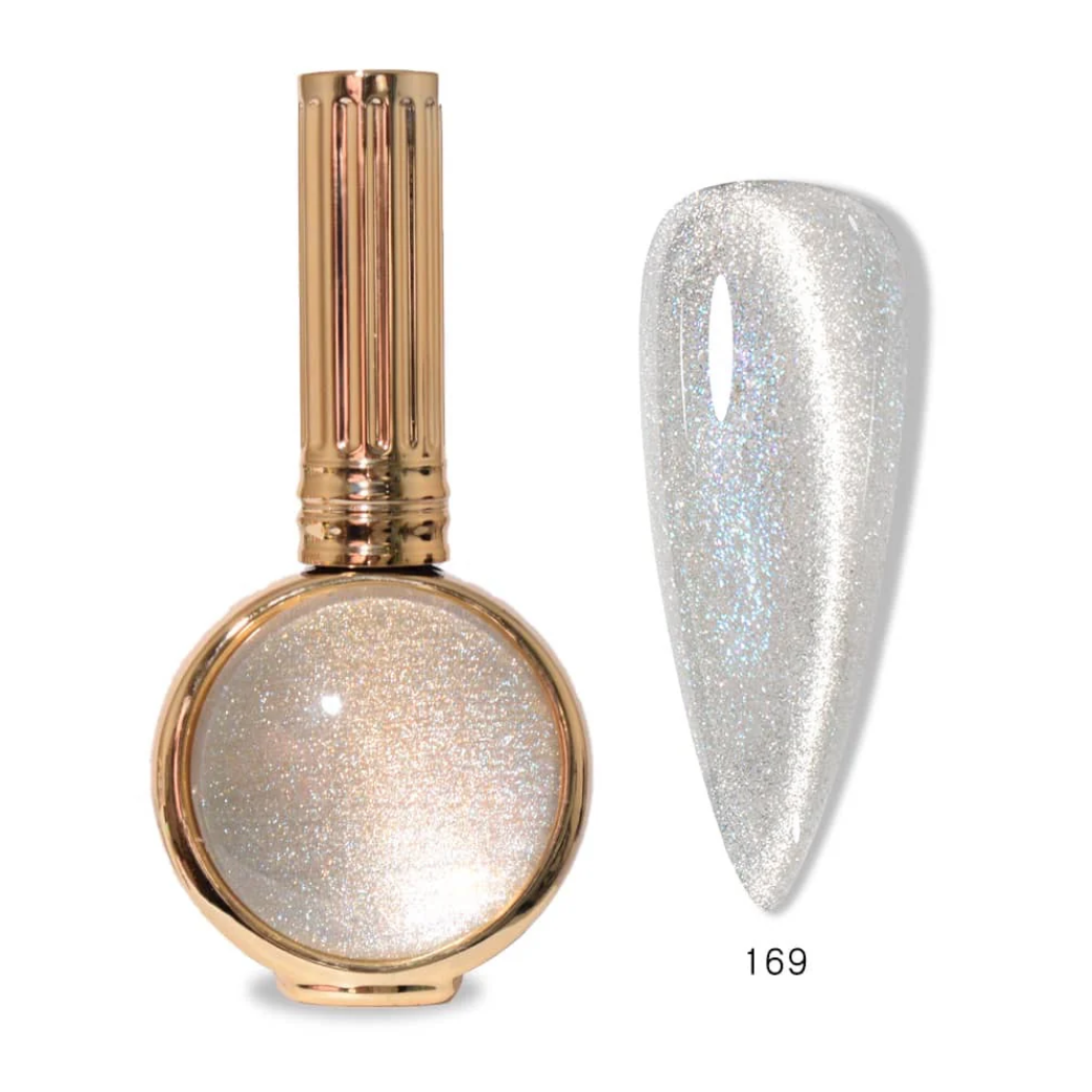 169 - Hang Nude Shimmer Cat Eye - Crystal Champagne