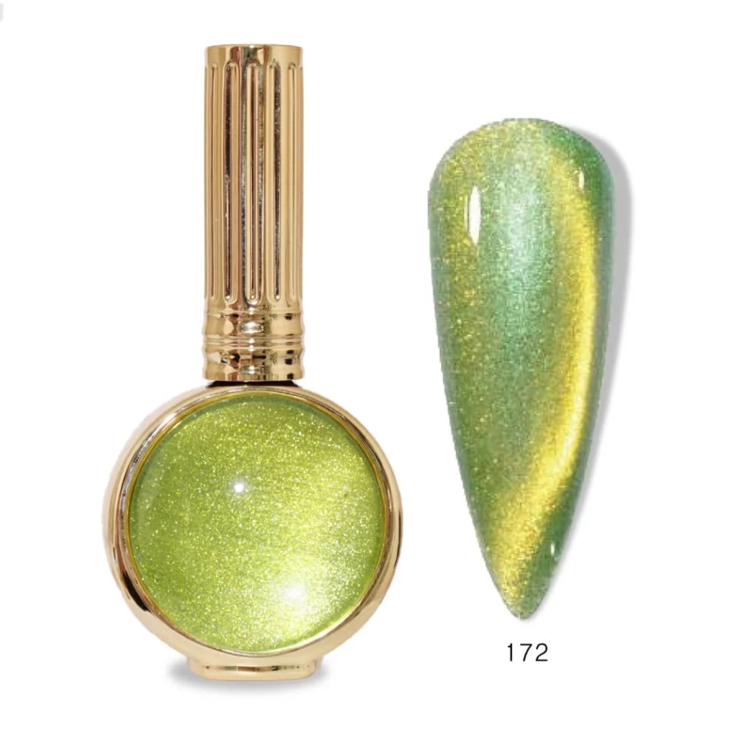 172 - Hang Nude Shimmer Cat Eye - Lime Aura