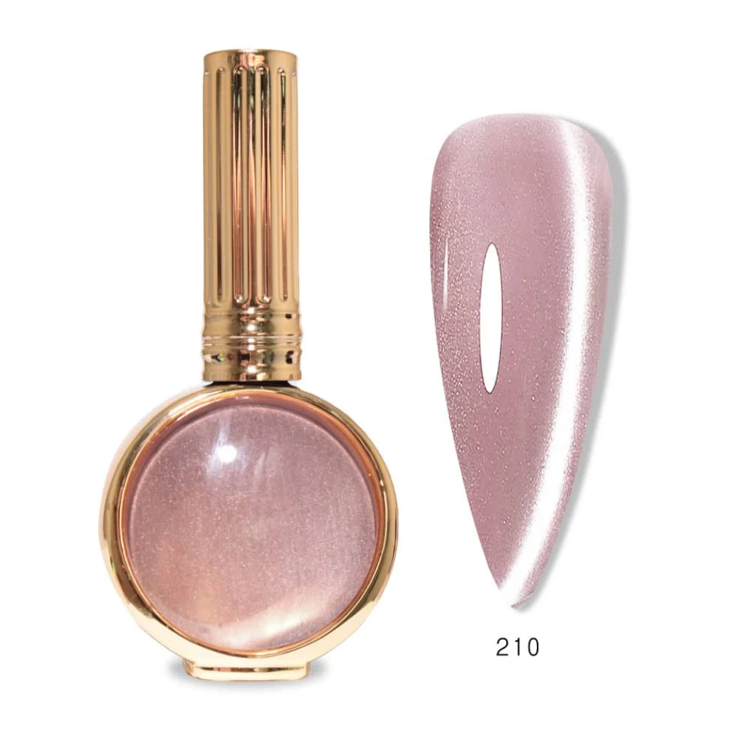 210 - Hang Nude Shimmer Cat Eye - Moon Satin