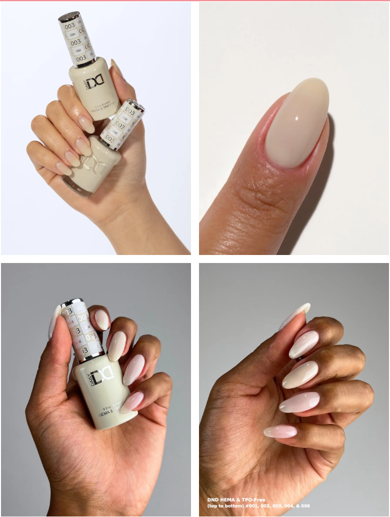 #003 Mist - DND Libre de HEMA & TPO - Gel & Esmalte Tradicional