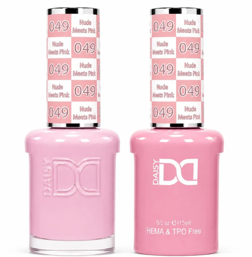 #049 Nude Meets Pink - DND HEMA & TPO-free Gel & Lacquer