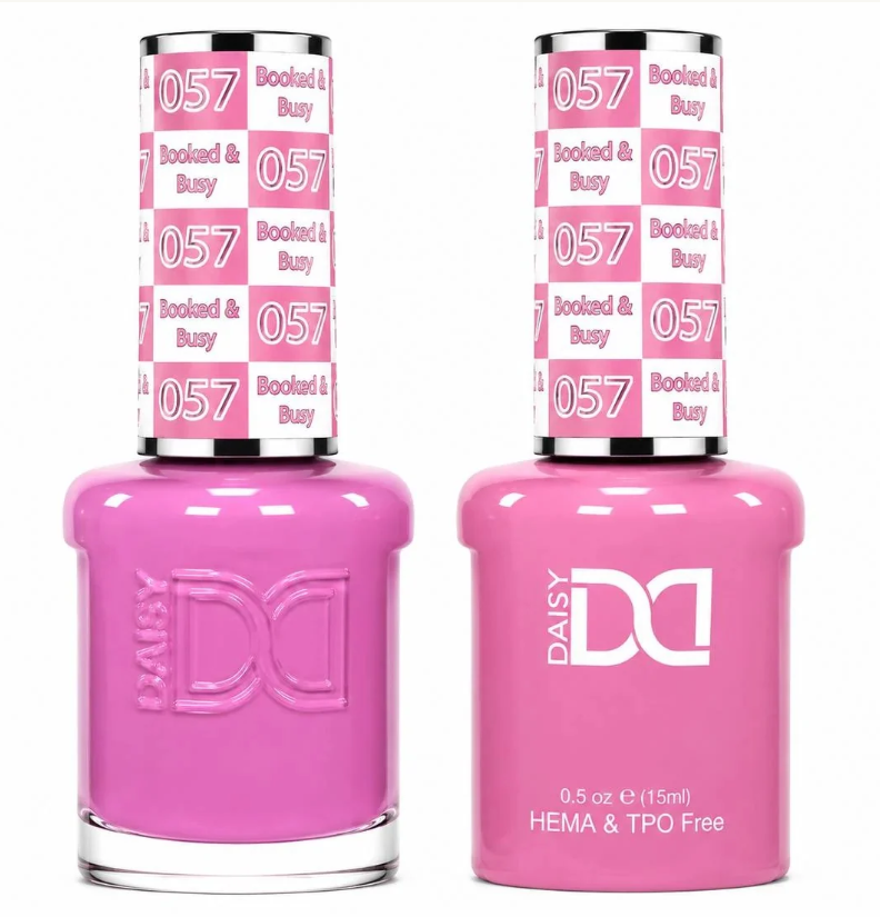 #057 Booked & Busy - DND Libre de HEMA & TPO - Gel & Esmalte Tradicional