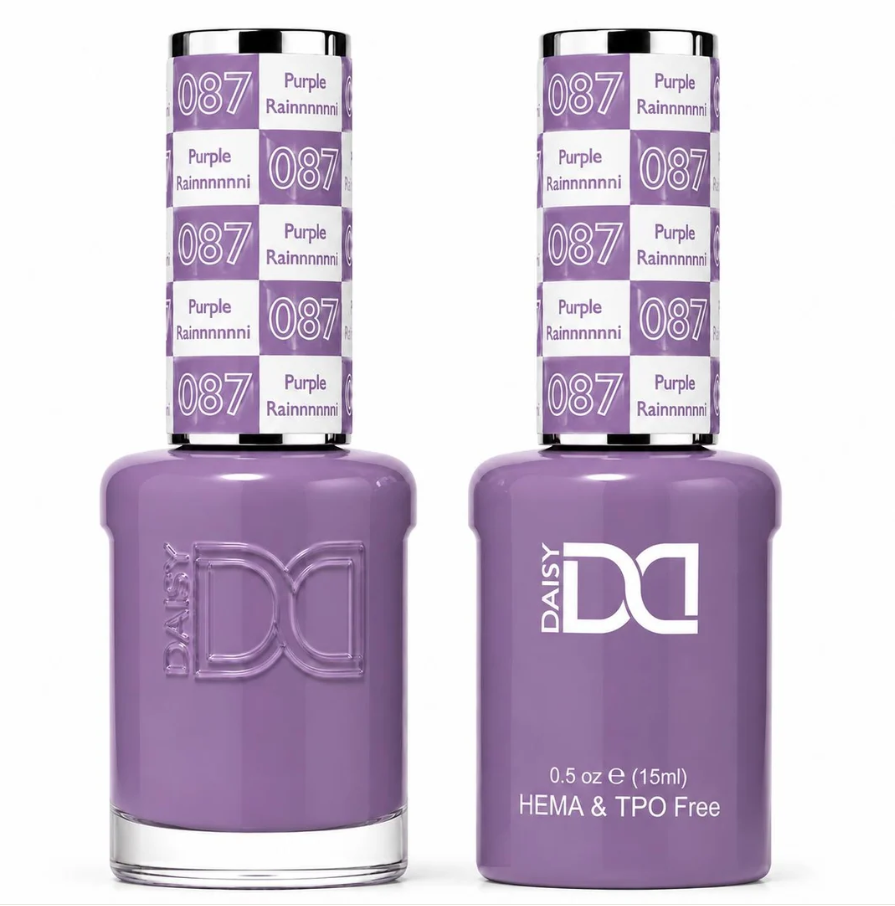 #087 Purple Rainnnnnn - DND HEMA & TPO-free Gel & Lacquer