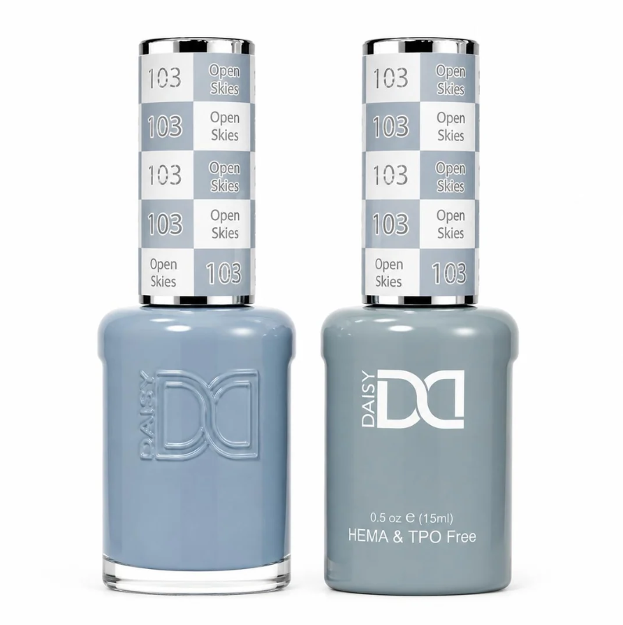 #103 Open Skies - DND Libre de HEMA & TPO - Gel & Esmalte Tradicional