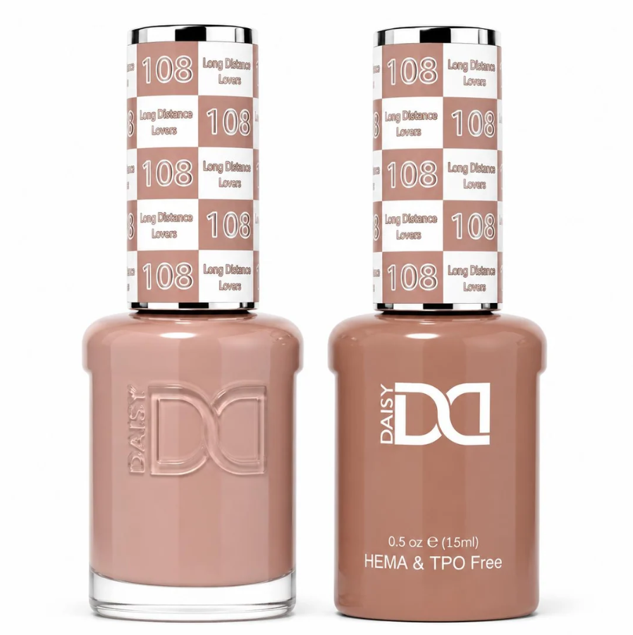 #108 Long Distance Lovers - DND Libre de HEMA & TPO - Gel & Esmalte Tradicional