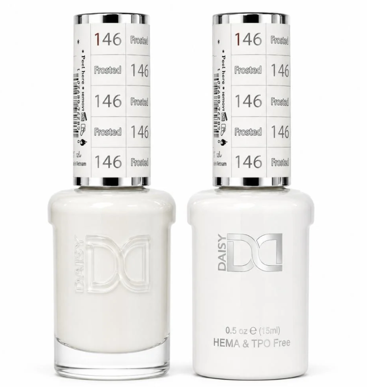 #146 Frosted - DND Libre de HEMA & TPO - Gel & Esmalte Tradicional