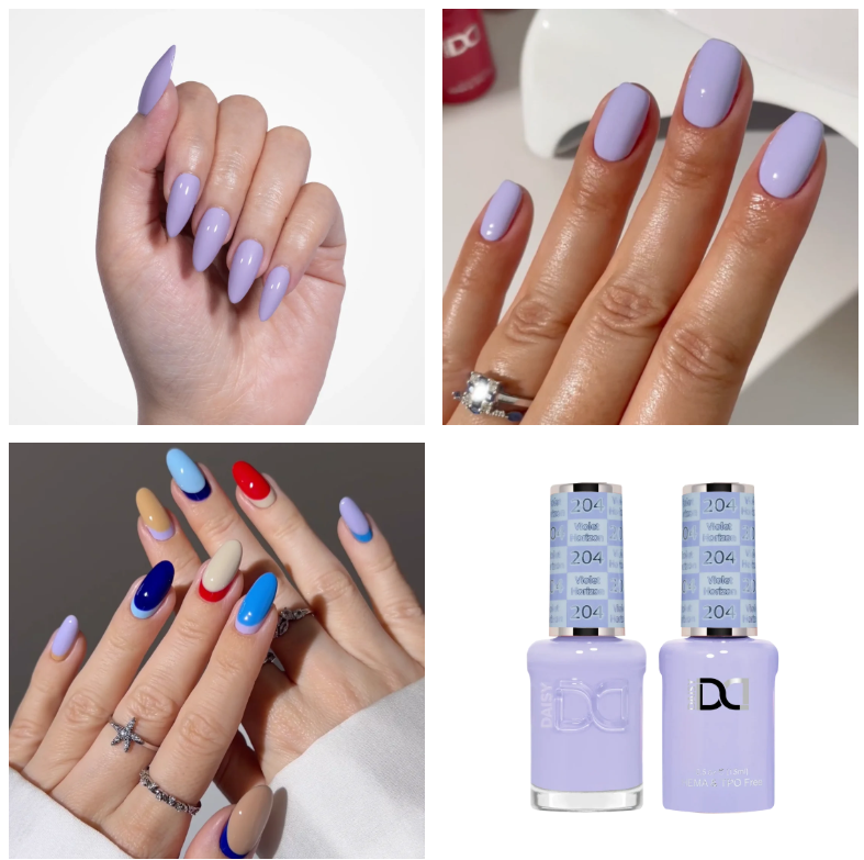 #204 Violet Horizon - DND HEMA & TPO-free Gel & Lacquer