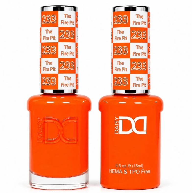 #233 The Fire Pit - DND Libre de HEMA & TPO - Gel & Esmalte Tradicional