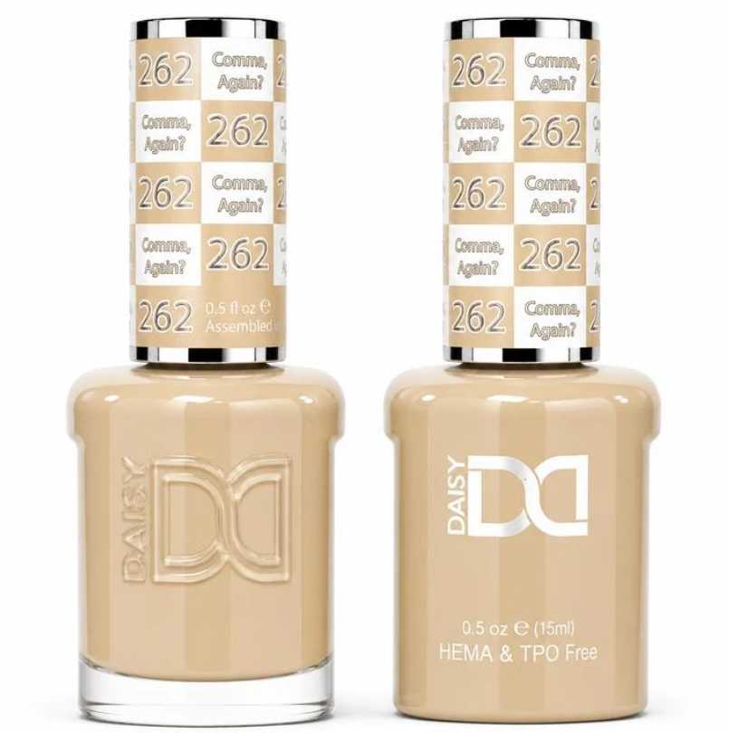 #262 Comma Again - DND HEMA & TPO-free Gel & Lacque