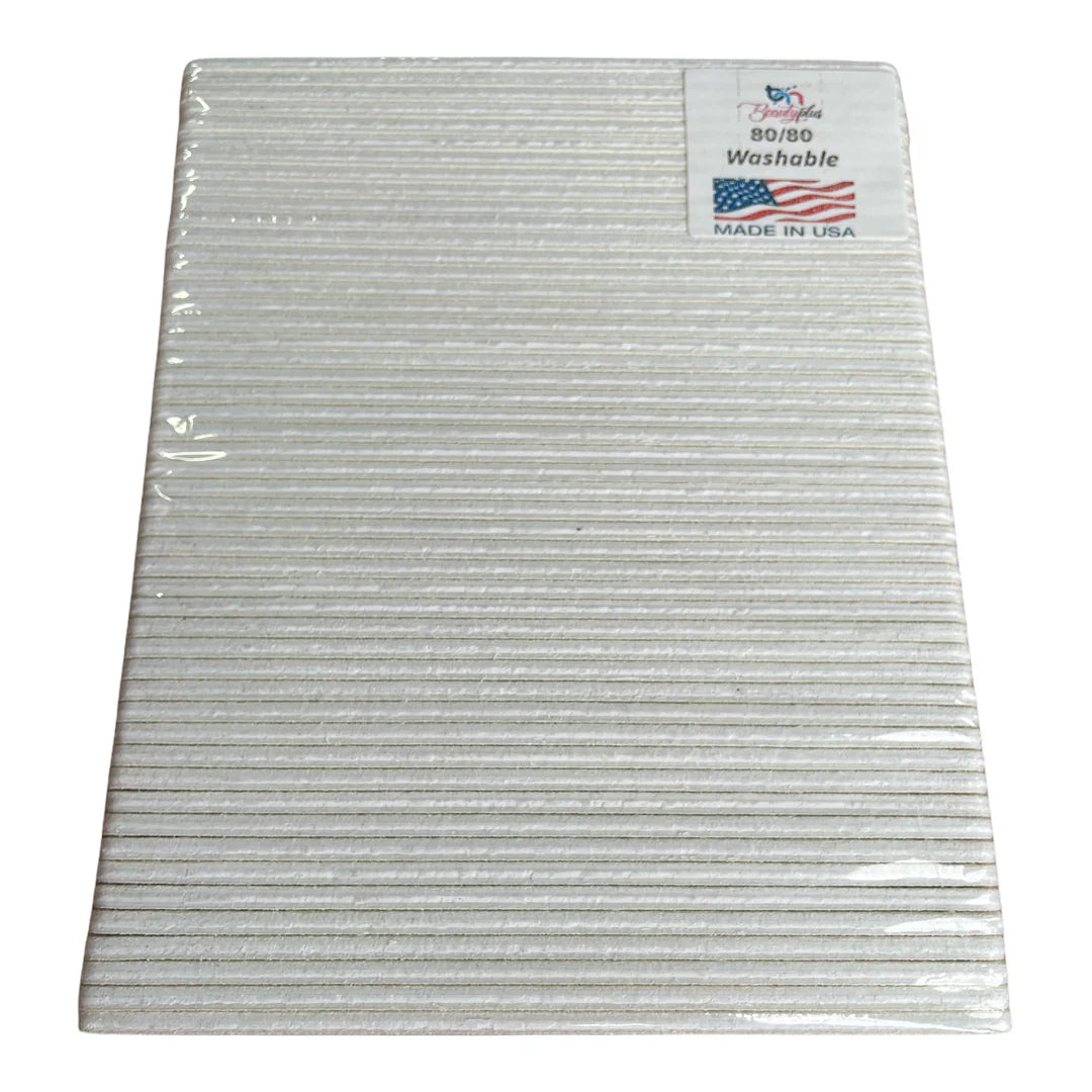 White Nail File Jumbo 80/80