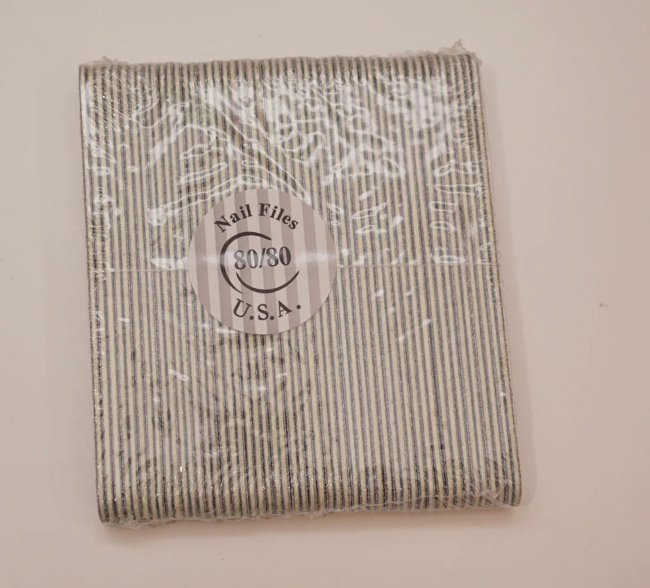 Lima de uñas Zebra - 80/80 mini