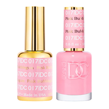 #017 - DND DC Gel UV/LED Soak Off - Rosa chicle